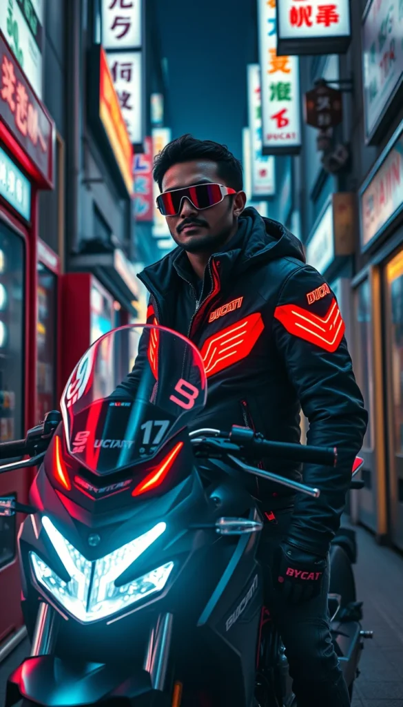 Neo Tokyo Racer Aesthetic