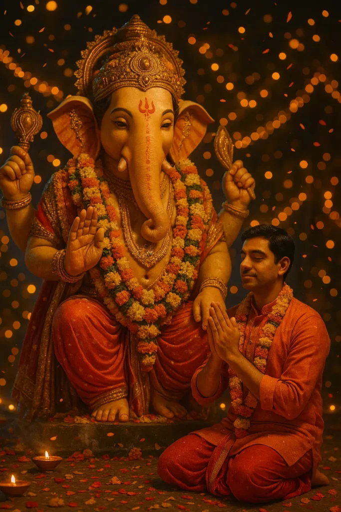 Ganesha festival celebration