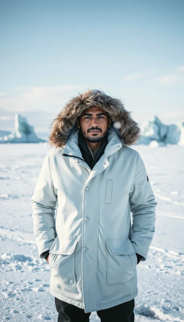 Minimalist arctic explorer