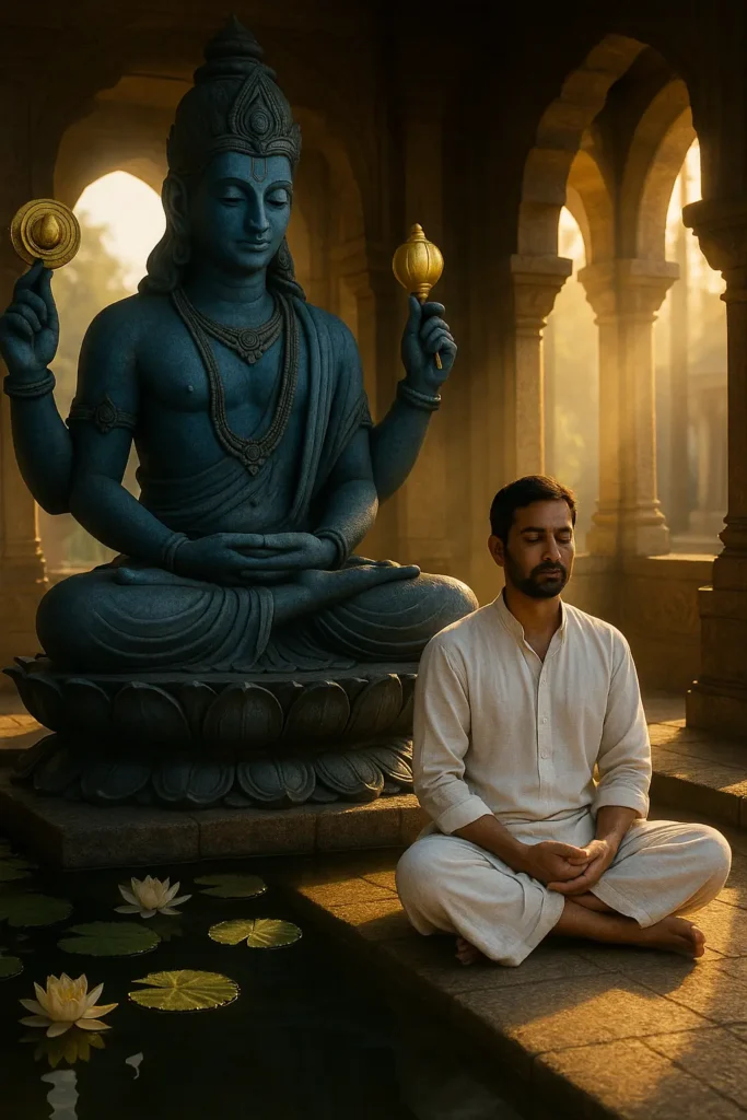 Vishnu temple serenity